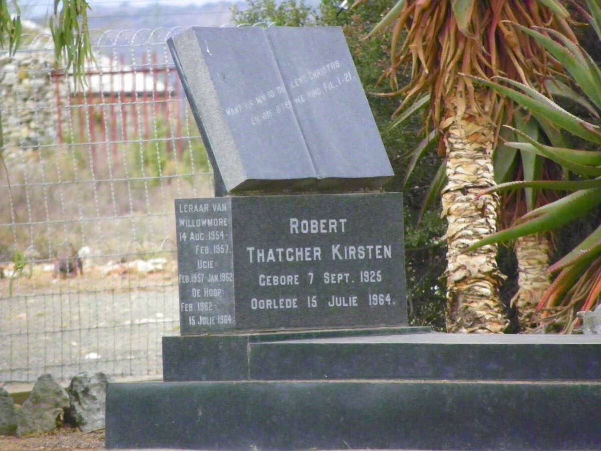 KIRSTEN Robert Thatcher 1925-1964