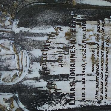 GREEFF Lukas Johannes 1880-1912