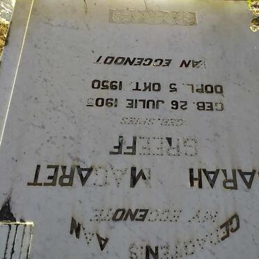 GREEFF Sarah Magaret nee SPIES 1905-1950