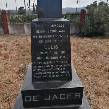 JAGER Louis, de 1910-1965