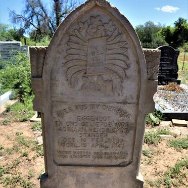 STANDER Adriaan Hendriekus 1866-1945