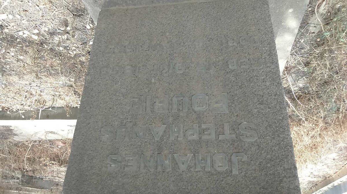 FOURIE Johannes Stephanus 1853-1937