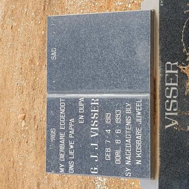 VISSER G.J.J. 1919-1993