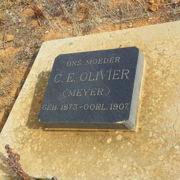 OLIVIER C.E. nee MEYER 1873-1907