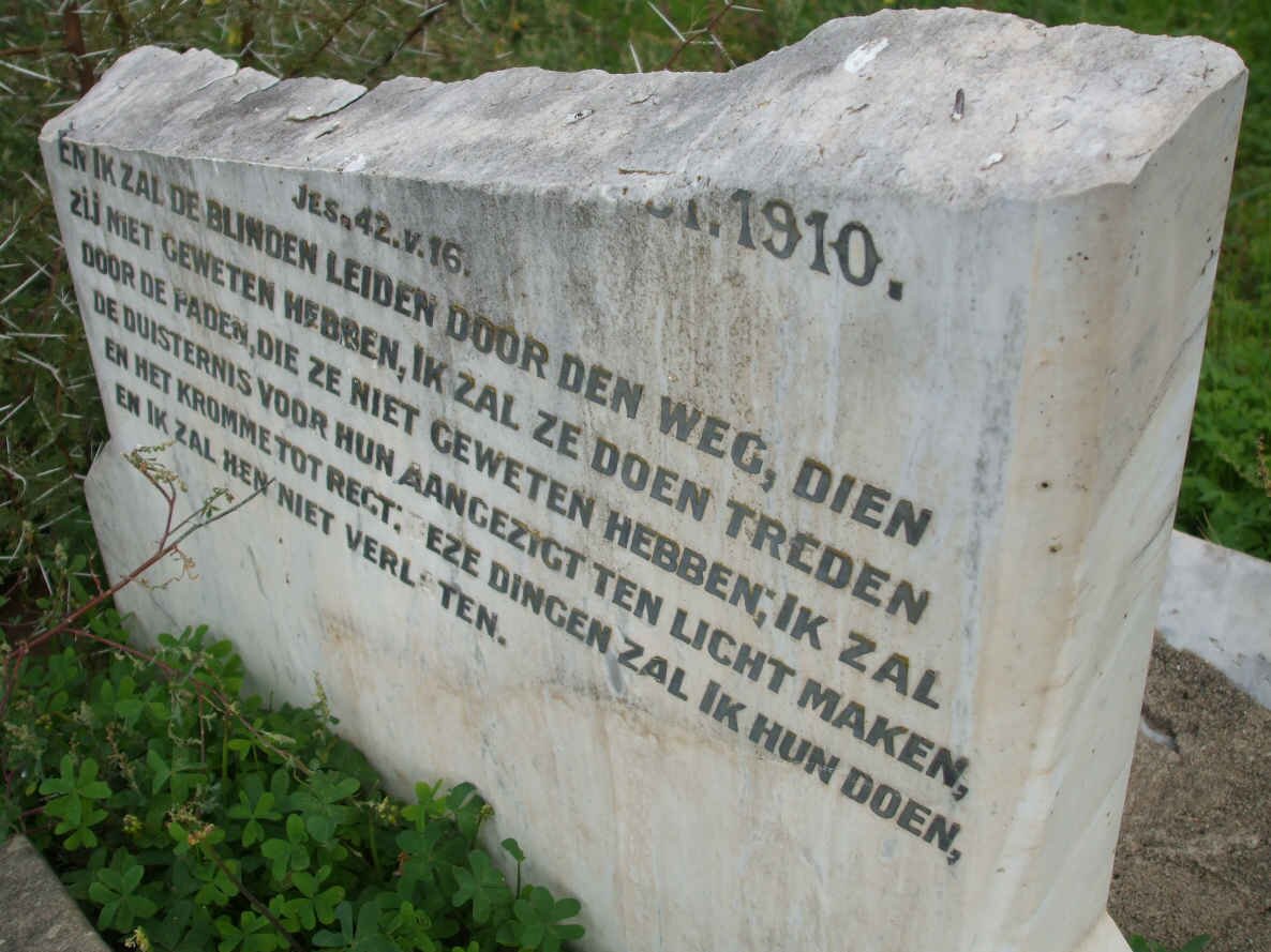 NAUDE Jacobus 1910-1910