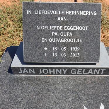 GELANT Jan Johny 1939-2013