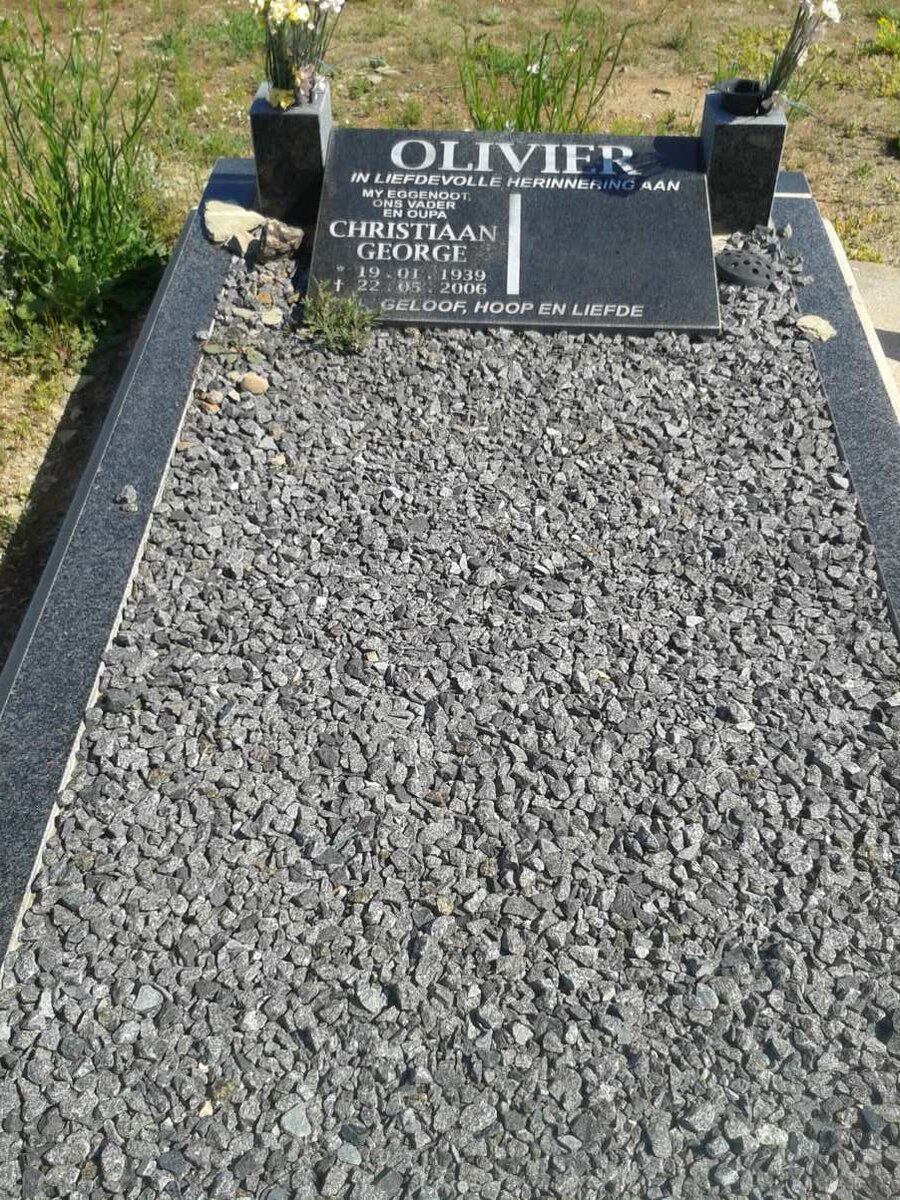 OLIVIER Christiaan George 1939-2006
