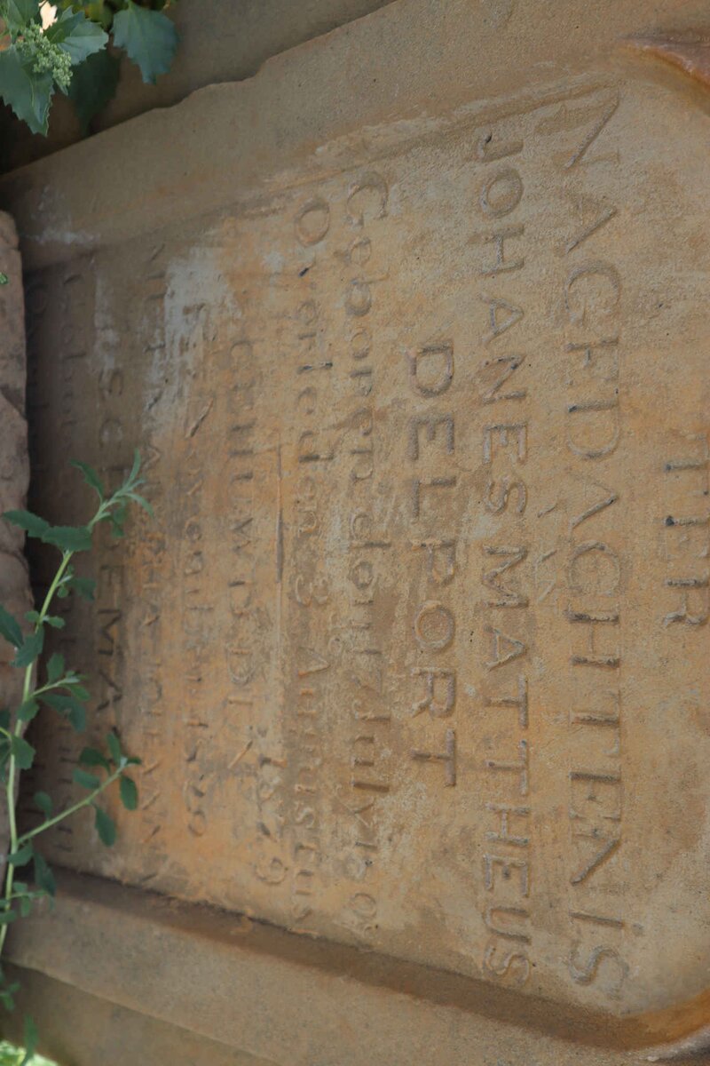 DELPORT Johannes Mattheus 1809-1879 &amp; Martha Johanna SCHOEMAN 1811-18??