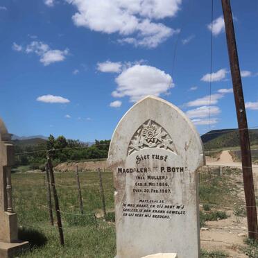 BOTHA  Magdalena M.P. nee MULLER 1856-1907