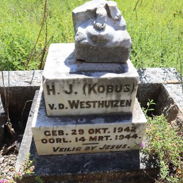 WESTHUIZEN H.J., v.d. 1942-1944