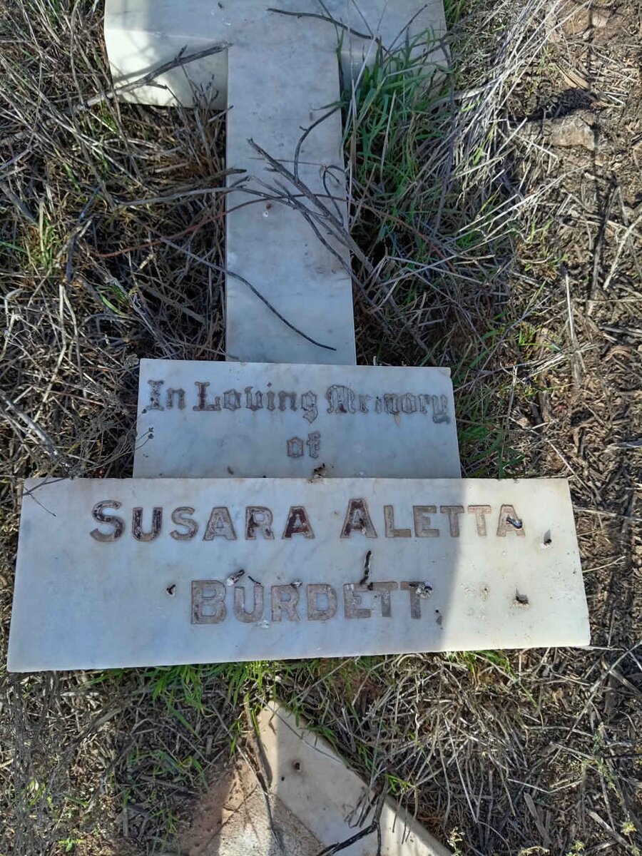 BURDETT Susara Aletta 