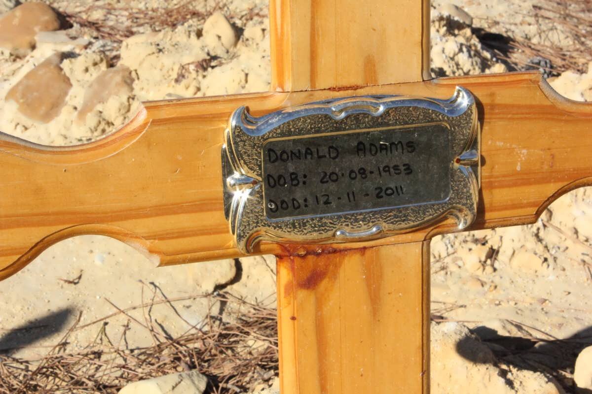 ADAMS Donald 1953-2011