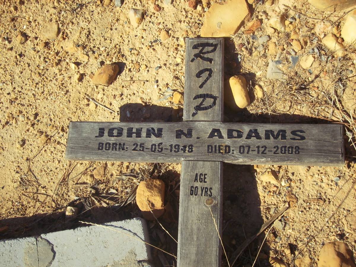 ADAMS John N 1948-2008