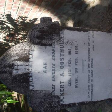 OOSTHUIZEN Ockert 1918-1928