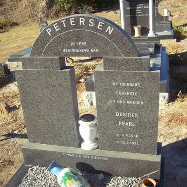 PETERSEN Desiree Pearl 1958-1998