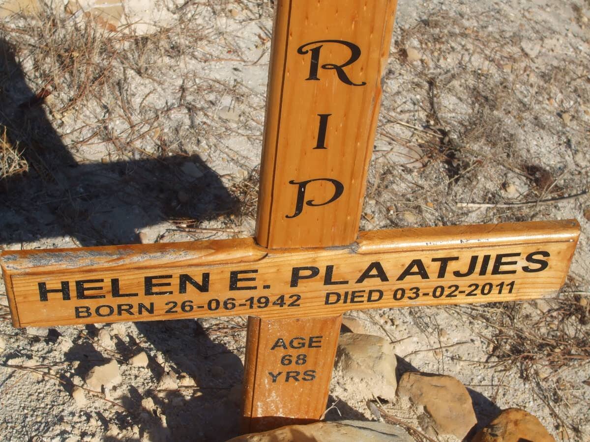 PLAATJIES Helen E. 1942-2011