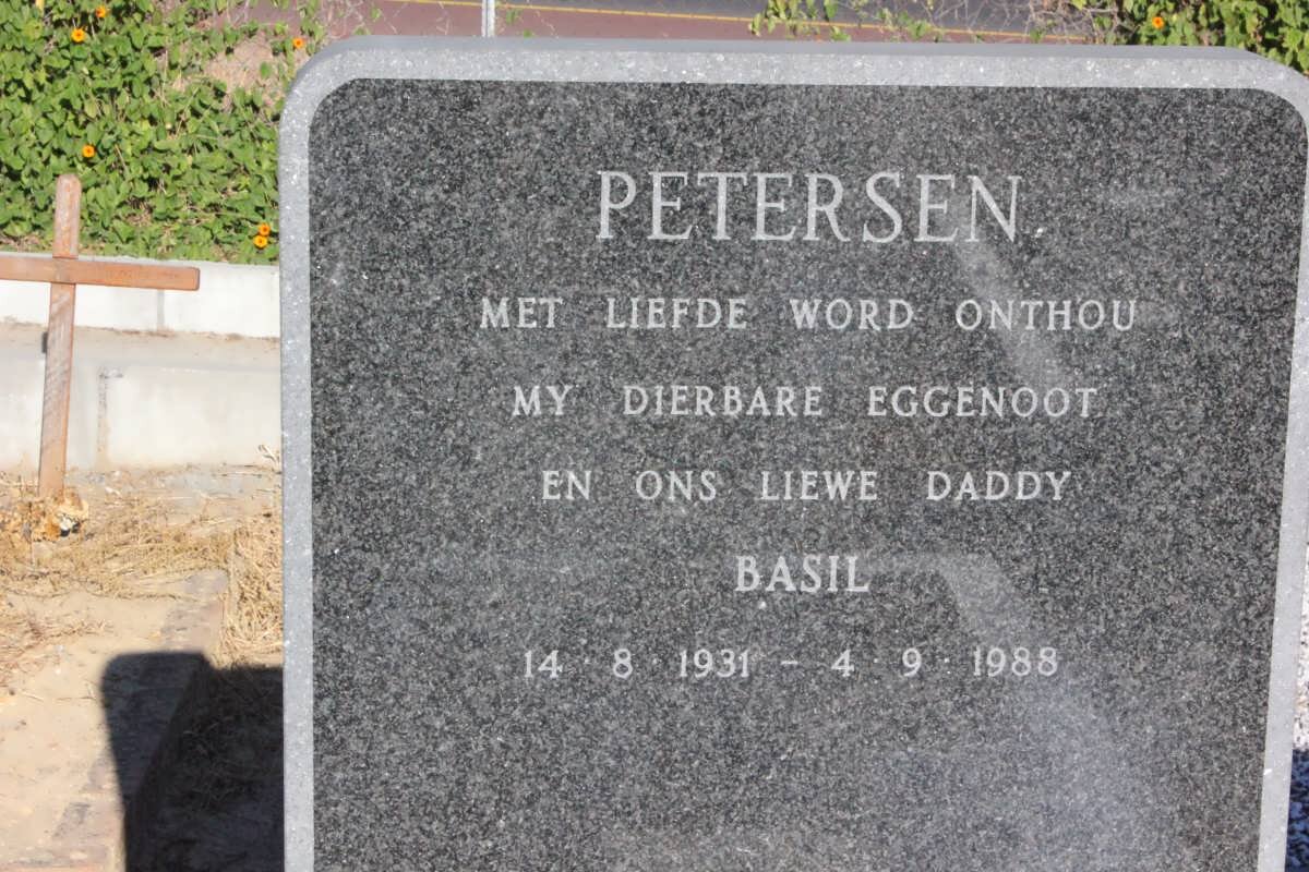 PETERSEN Basil 1931-1988