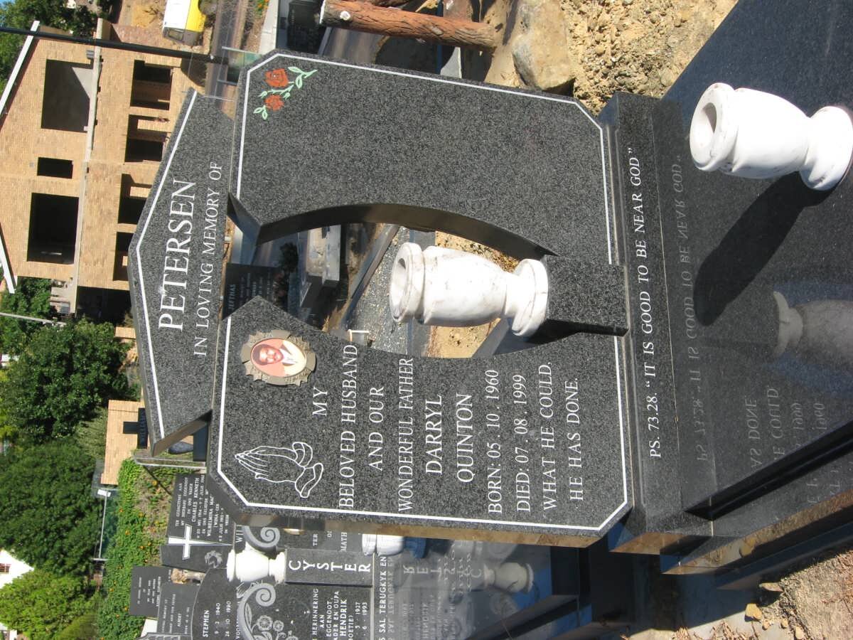 PETERSEN Darryl Quinton 1960-1999