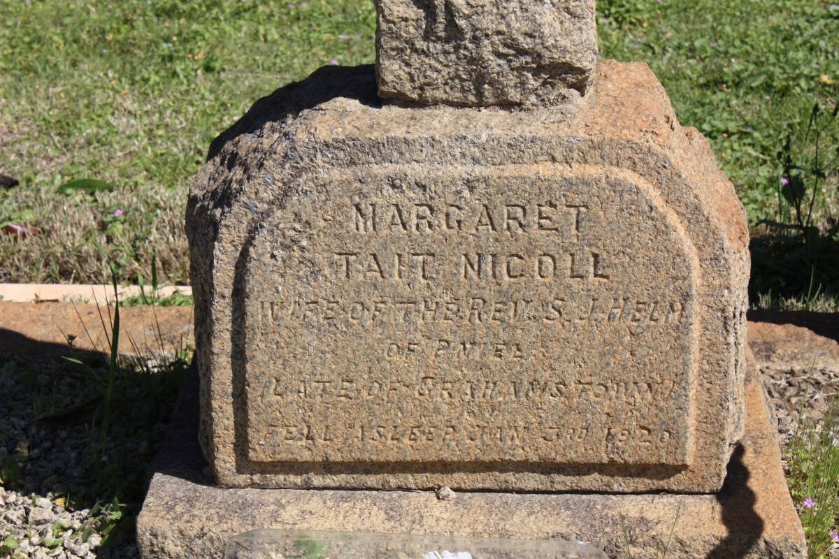 HELM Margaret Tait Nicoll -1920