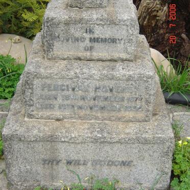 HAVERS Percival 1879-1932