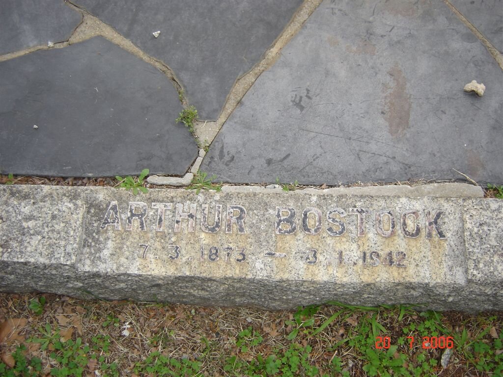 BOSTOCK Arthur 1873-1942