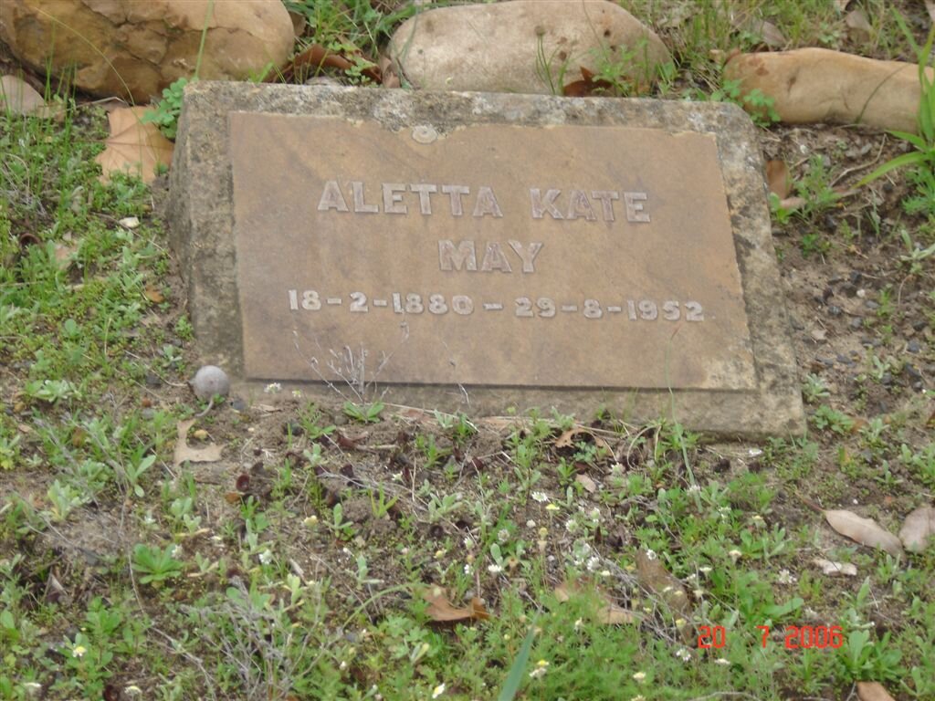 PICKSTONE Aletta Kate May 1880-1952