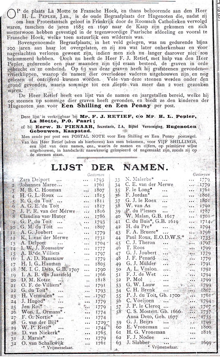 5. La Motte-lyst-der-namen