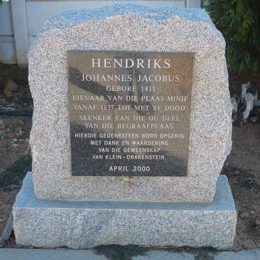 HENDRIKS Johannes Jacobus 1811-