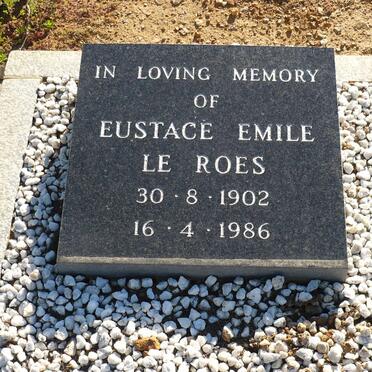 ROES Eustace Emile, le 1902-1986