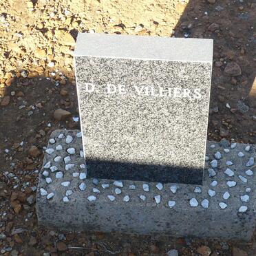 VILLIERS D., de