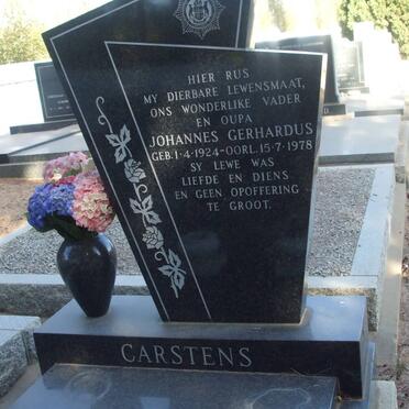 CARSTENS Johannes Gerhardus 1924-1978