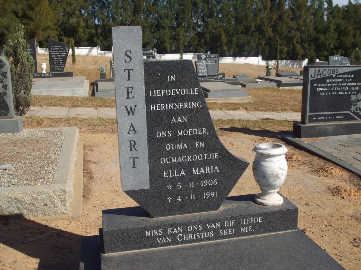 STEWART Ella Maria 1906-1991