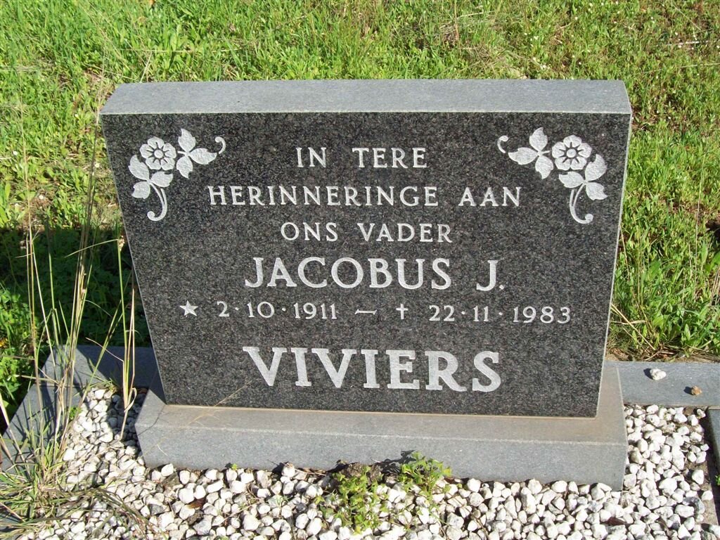 VIVIERS Jacobus J. 1911-1983