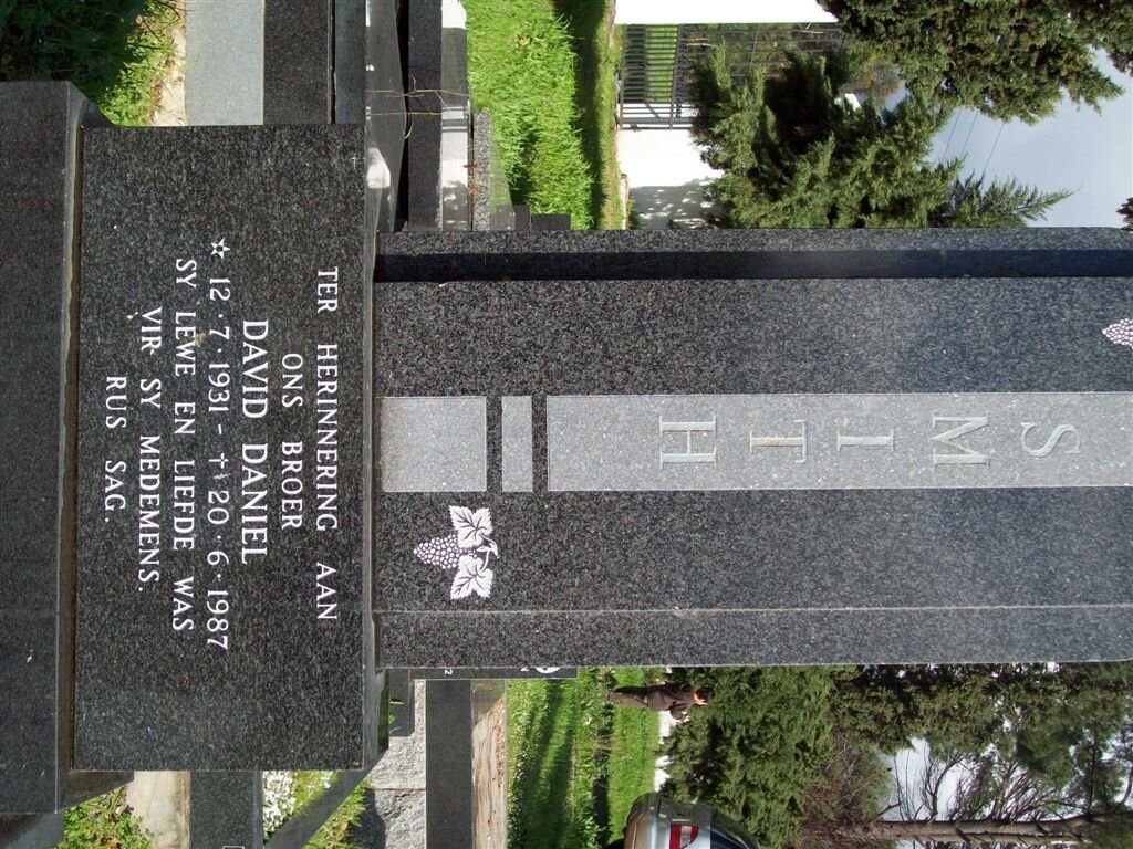 SMITH David Daniel 1931-1987