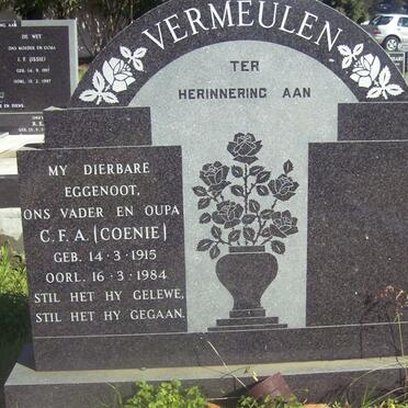 VERMEULEN C.F.A. 1915-1984