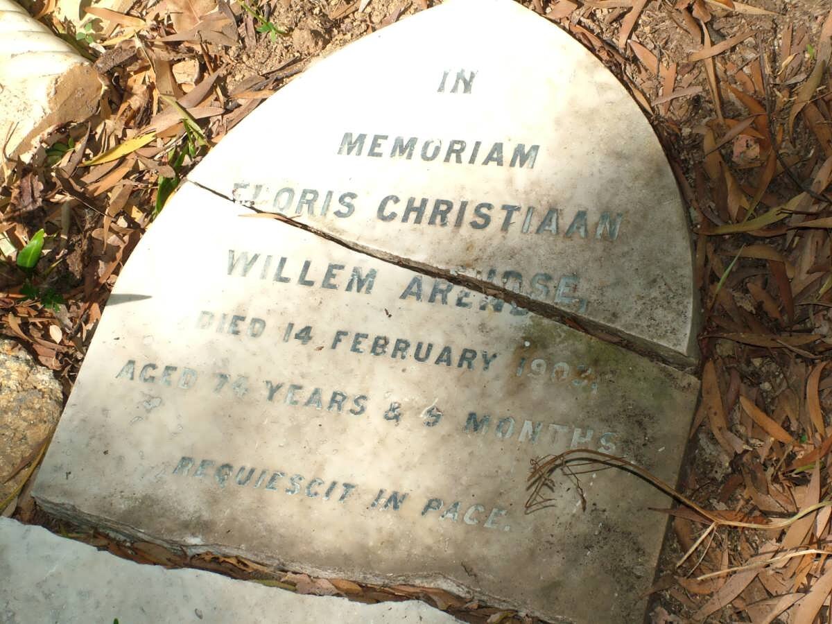 ARENDSE Floris Christiaan Willem -1904