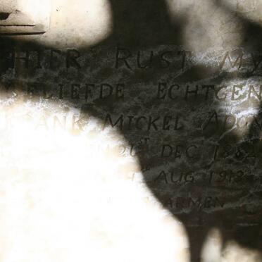 ADONIS Frank Mickel 1882-1918 