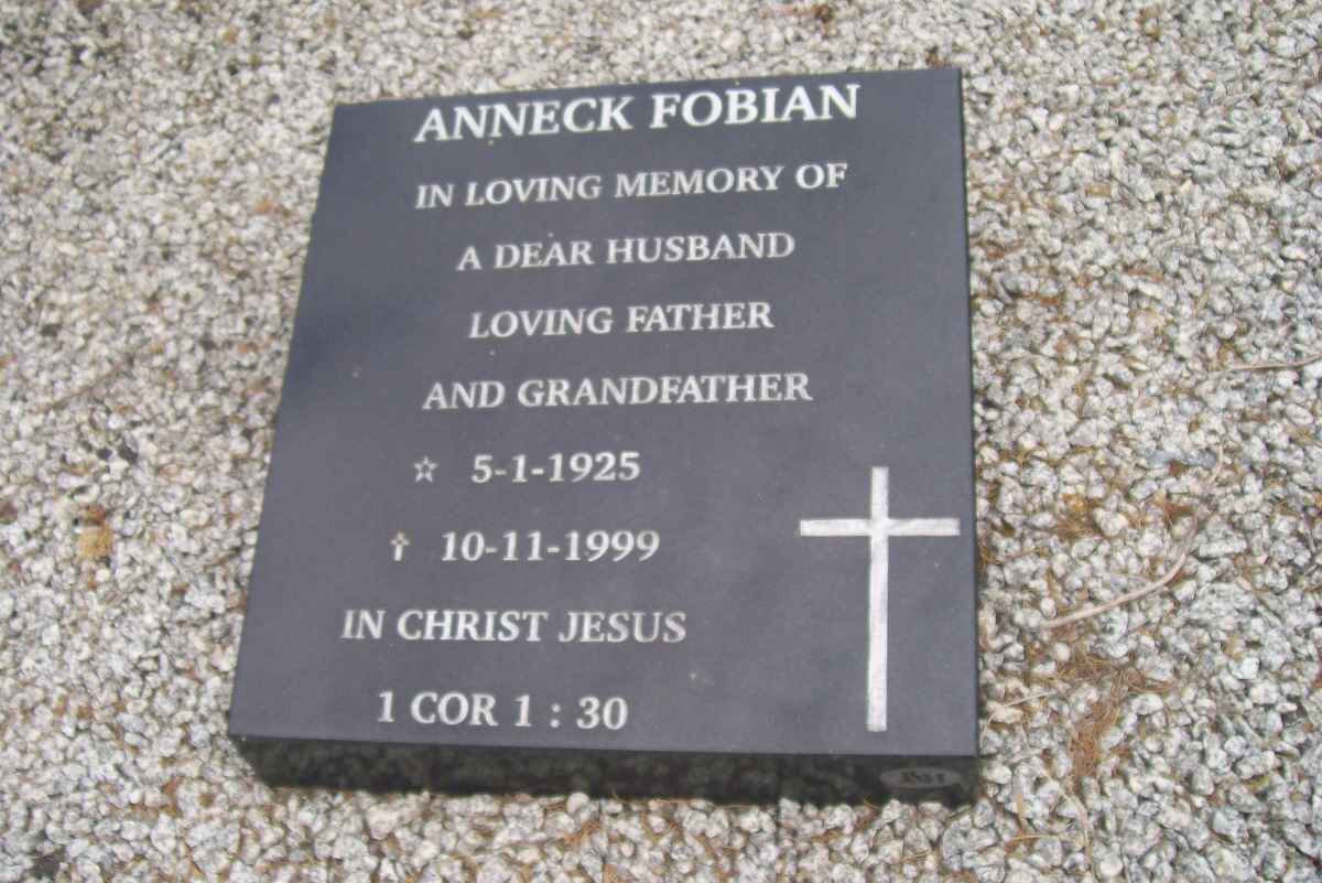 FOBIAN Anneck 1925-1999