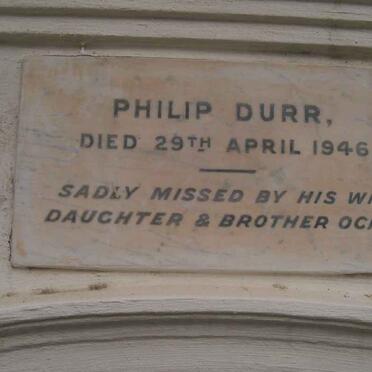 DURR J. H. &amp; Family 