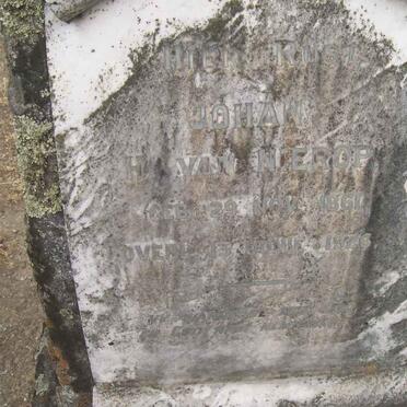 NIEROP Johan H., van 1861-1926