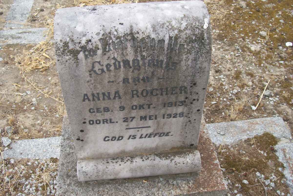 ROCHER Anna 1913-1928
