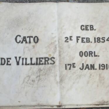VILLIERS Cato, de 1854-1916