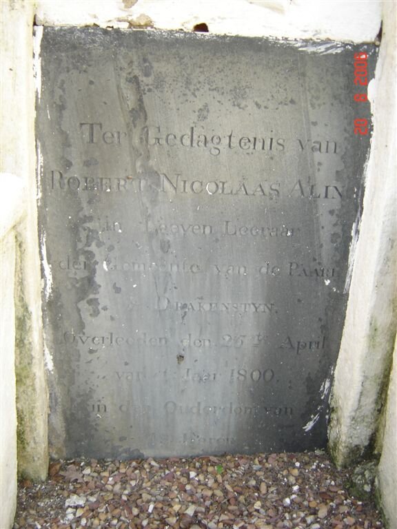 ALING Robert Nicolaas -1800