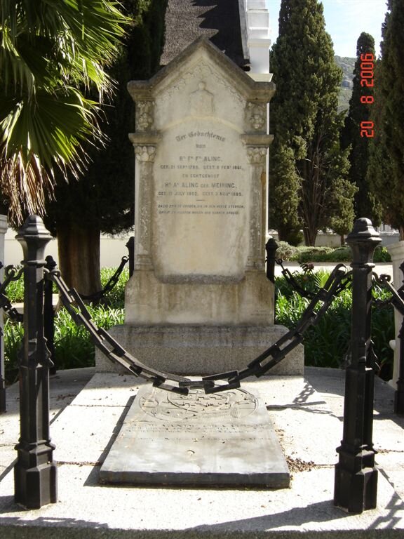 ALING C. 1789-1844 &amp; H.A. MEINING 1803-1885