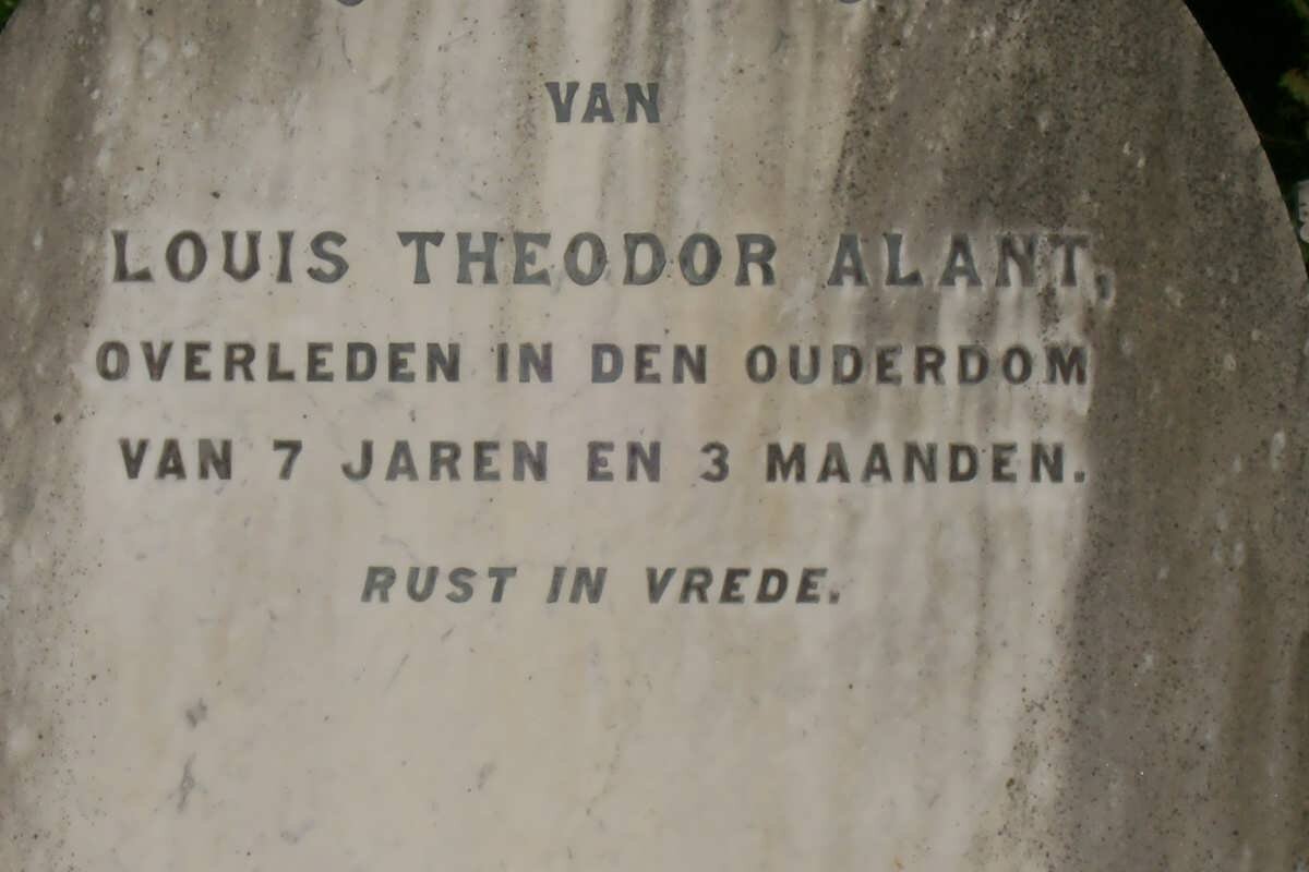 ALANT Louis Theodor