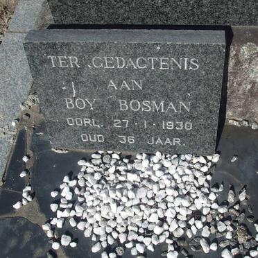 BOSMAN Boy -1930