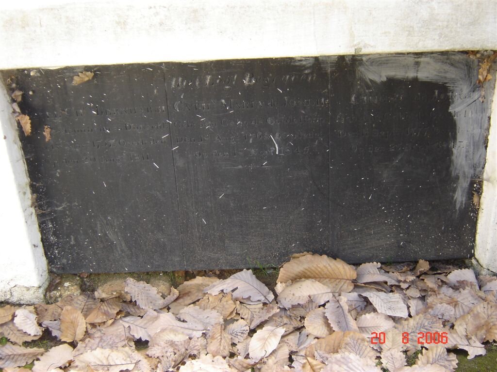 BERNHARDI Willem 1707-1811 :: DE JONGH Catharina Maria 1768-1845 :: DE JONGH M. 1777-1847