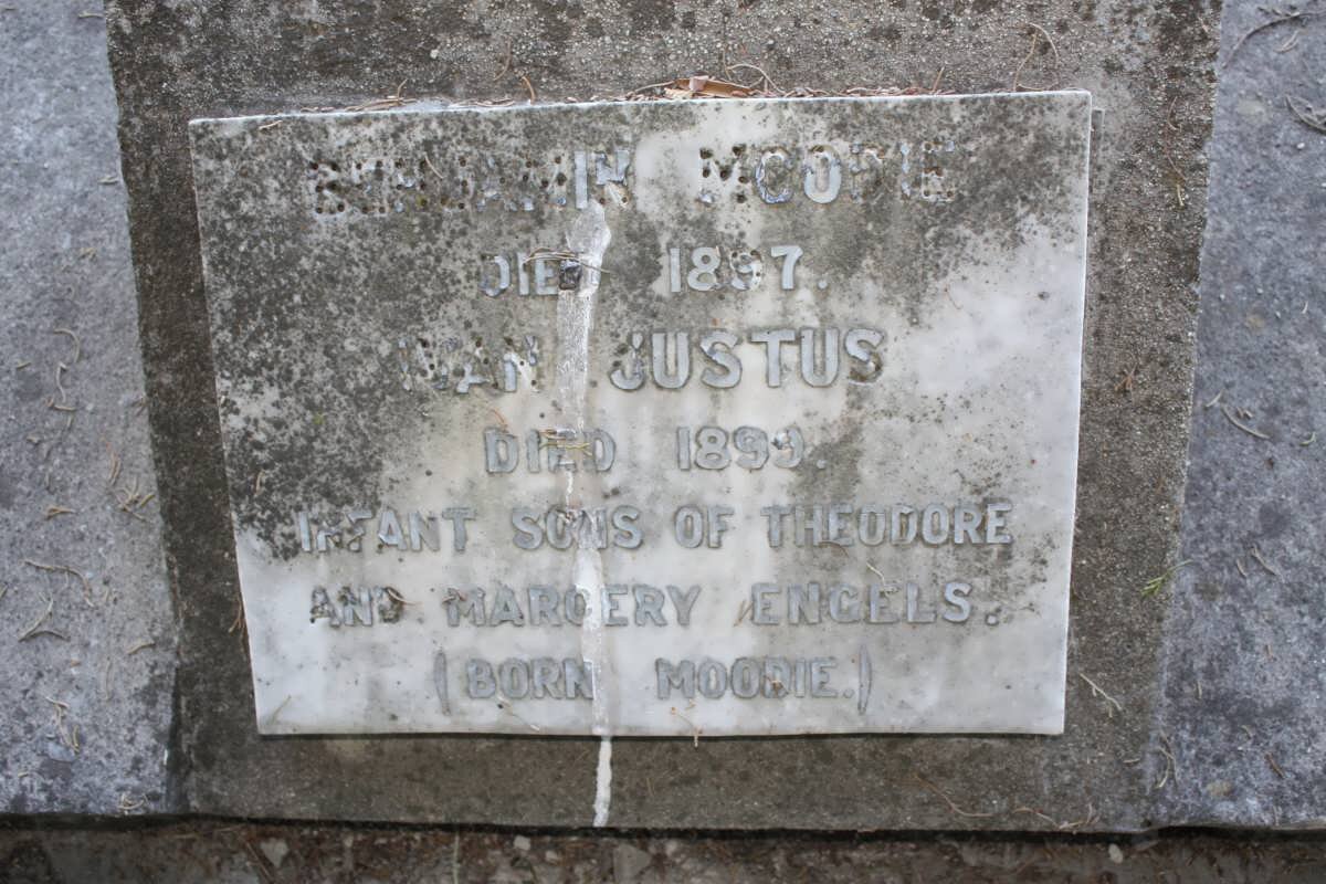 ENGELS Benjamin Moodie -1897 :: ENGELS Jan Justus -1899