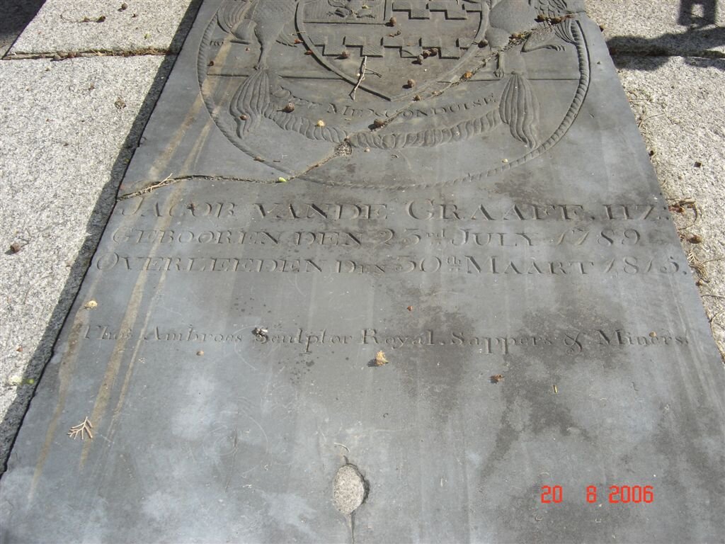 GRAAFF Jacob, van de 1789-1815