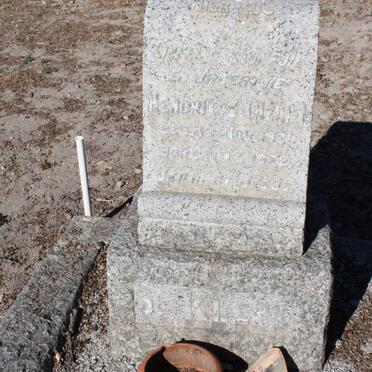 KLERK Hendrik J., de 1921-1922